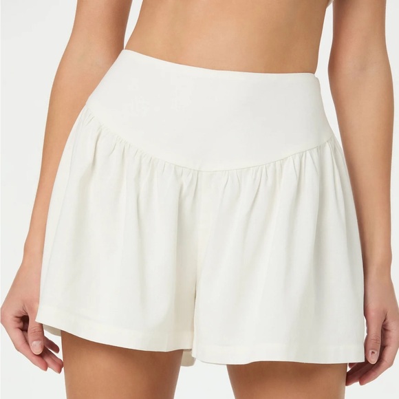 Astr Pants - NWT ASTR The Label Linen-Blend Flared Shorts